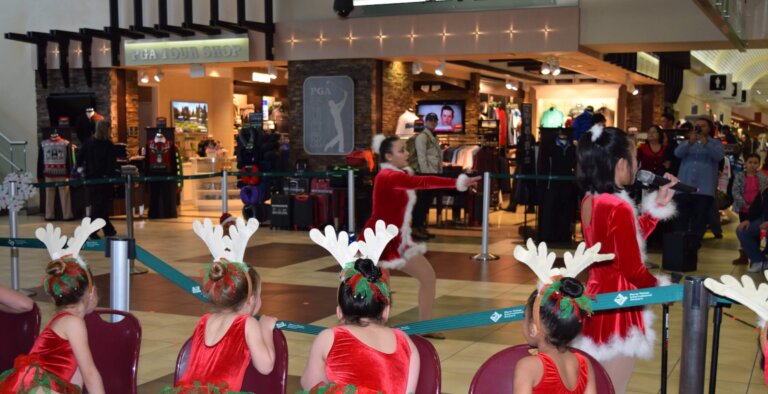 SURVE Performance Team performing for the holidays at RNO.